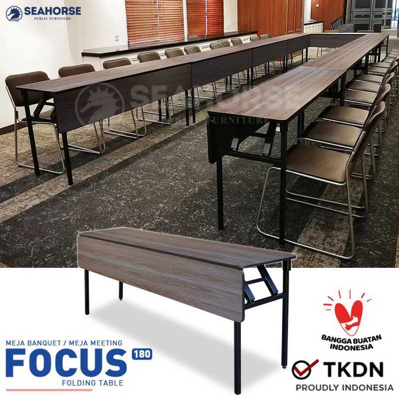 Promo Seahorse Focus 180 Meja Banquet Meja Ibm Meja Meeting Meja