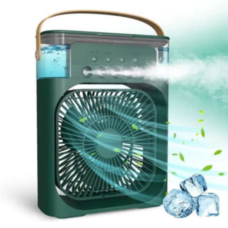 Jual Kipas Ac Portable Air Cooler Ac Mini Hijau Di Seller