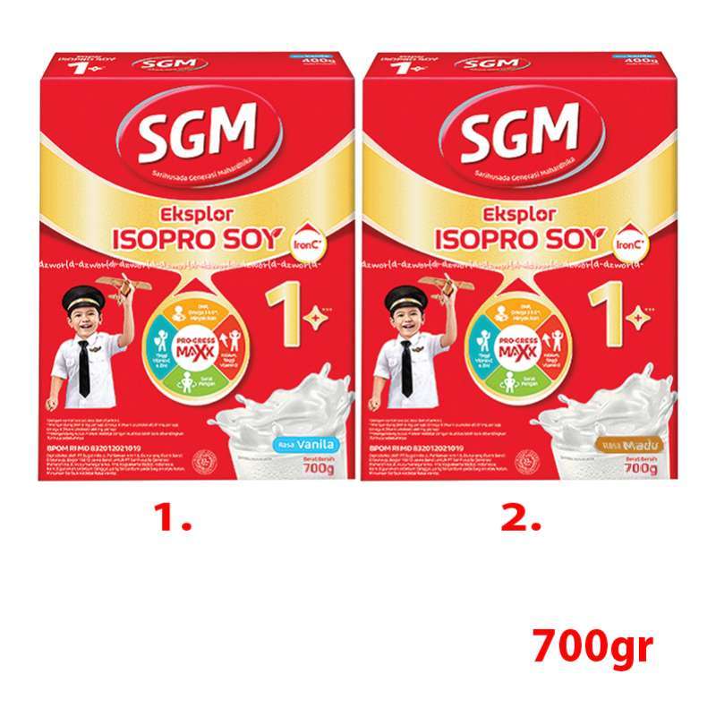 Jual Sgm Eksplor 700gr Isopro Soy Rasa Vanila Madu Maxx Susu