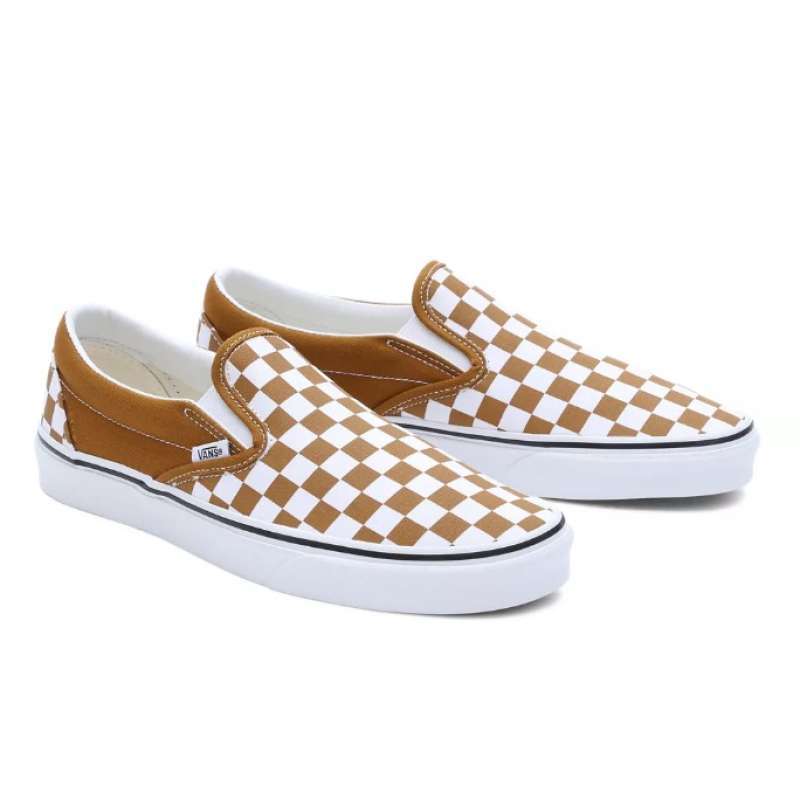 Jual Vans Slip On Coklat Model Terbaru Kekinian Harga Diskon