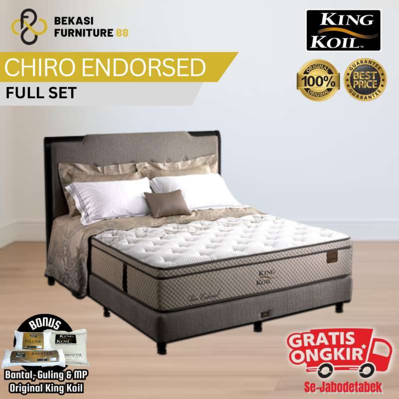 King koil chiro outlet endorsed