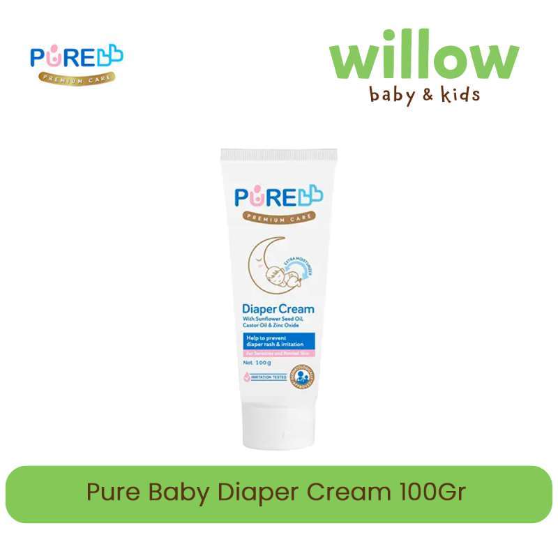 Jual Pure Baby Diaper Cream [100 G] Di Seller Willow Baby Shop