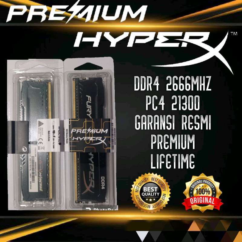 Ram Kingston Hyperx 16gb Ddr4 2666 RAM PC DDR4 16GB 2666MHZ 21300