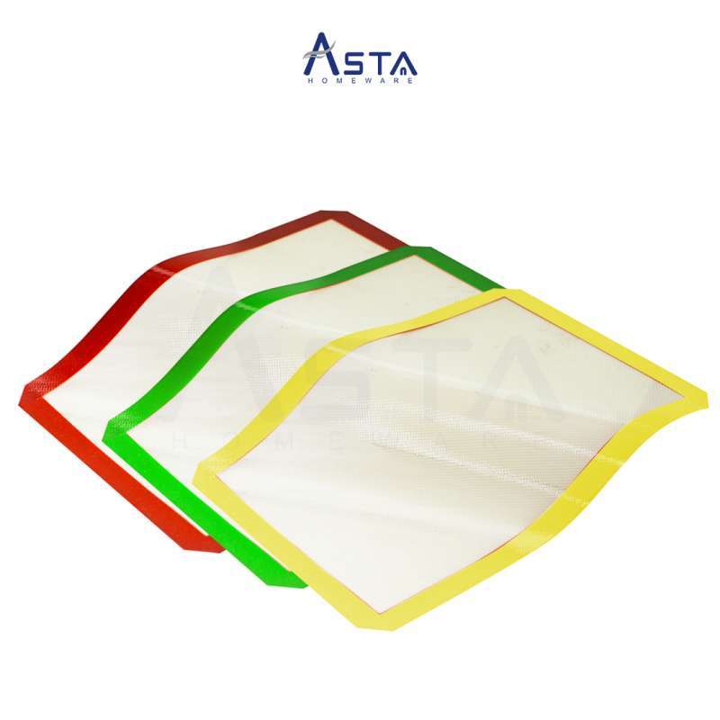 Alas Adonan Kue Silicon Food Grade Reusable Baking Mat Tatakan Adonan  Kue Anti Lengket