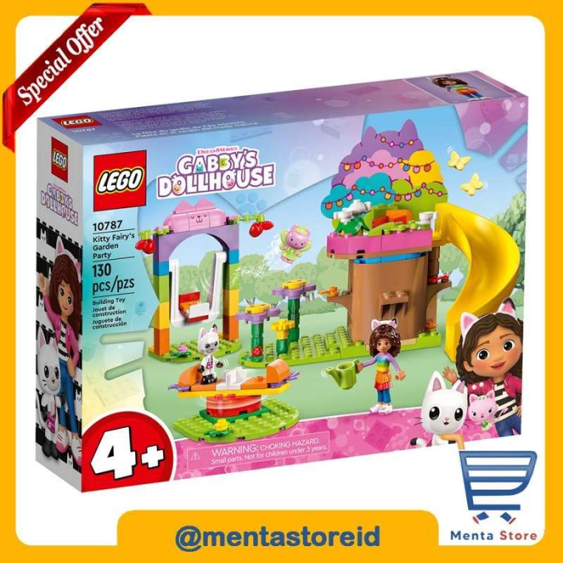 Promo LEGO Gabby's Dollhouse 10787 Kitty Fairy's Garden Party