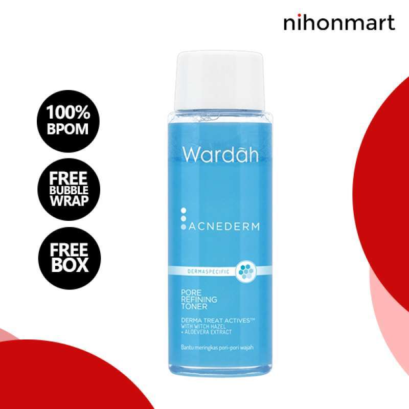 Wardah acnederm pore online refining toner