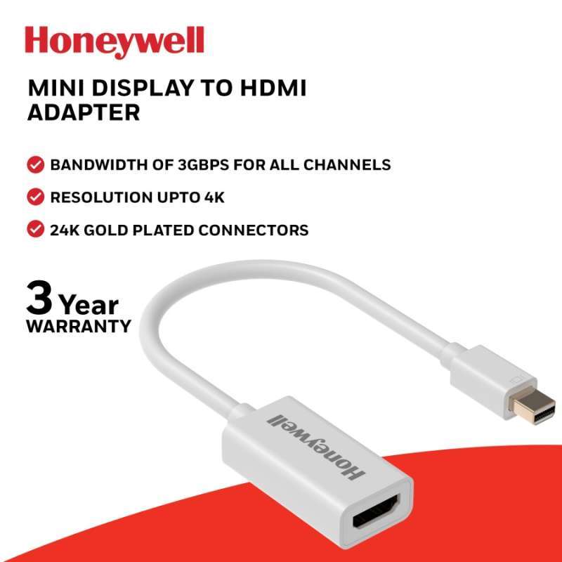 Promo Honeywell Kabel Hdmi To Mini Display Port Adapter White