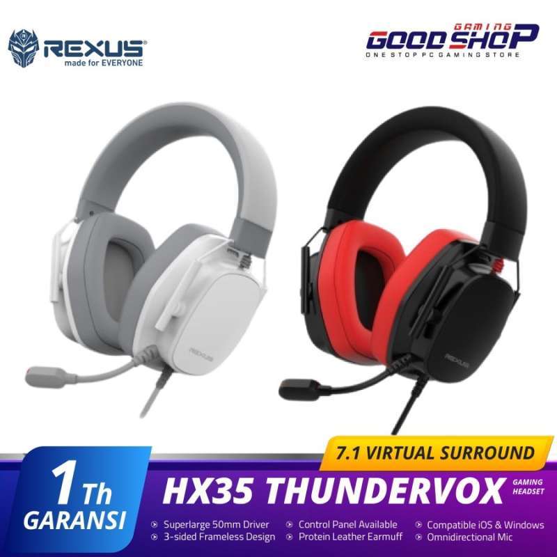 Headset new arrivals rexus hx10