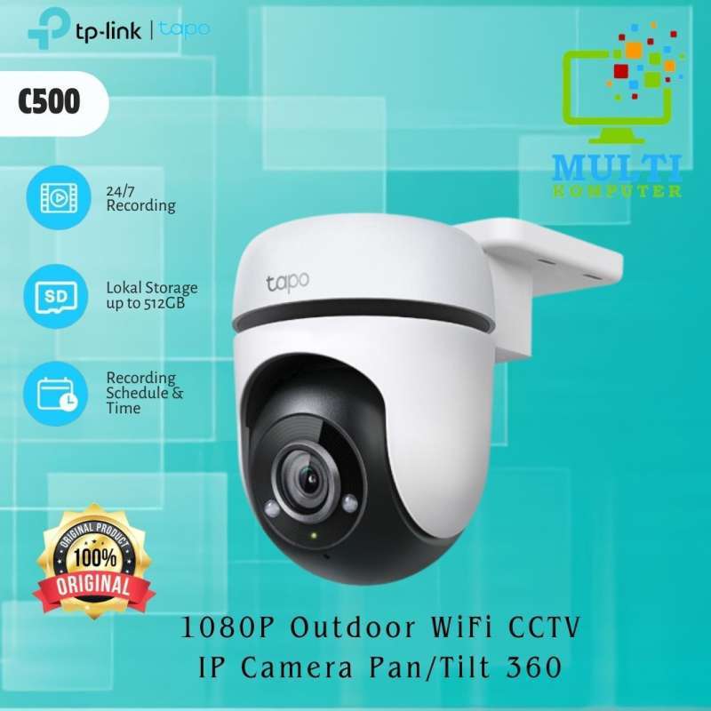 TP-link Tapo C500 1080P Outdoor WiFi CCTV IP Camera Pan/Tilt 360