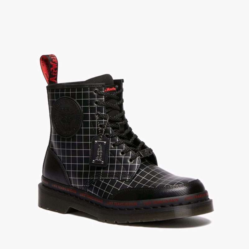 SALE!! DOCMART DR MARTENS 1460 BLADE RUNNER WARNER BROS BLACK 38 45 NEW  ORIGINAL