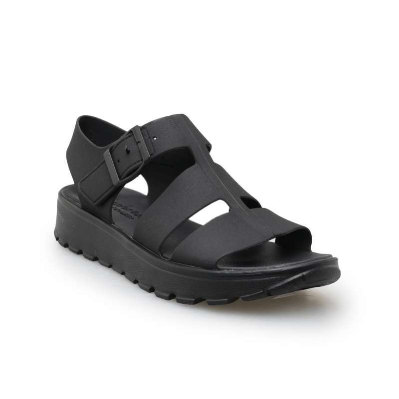 Skechers Women Slides Footsteps Sandal Wanita SKE111570BBK