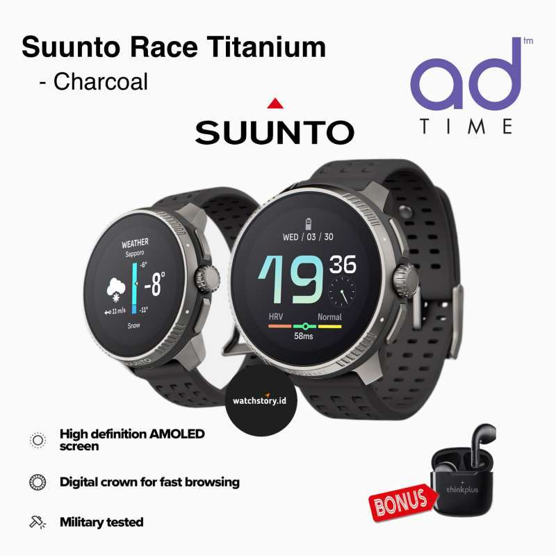 Suunto Race Titanium Amethyst – For racing and training