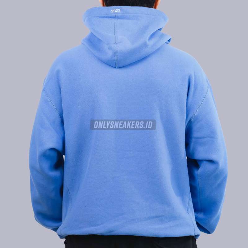 Light blue cheap supreme hoodie