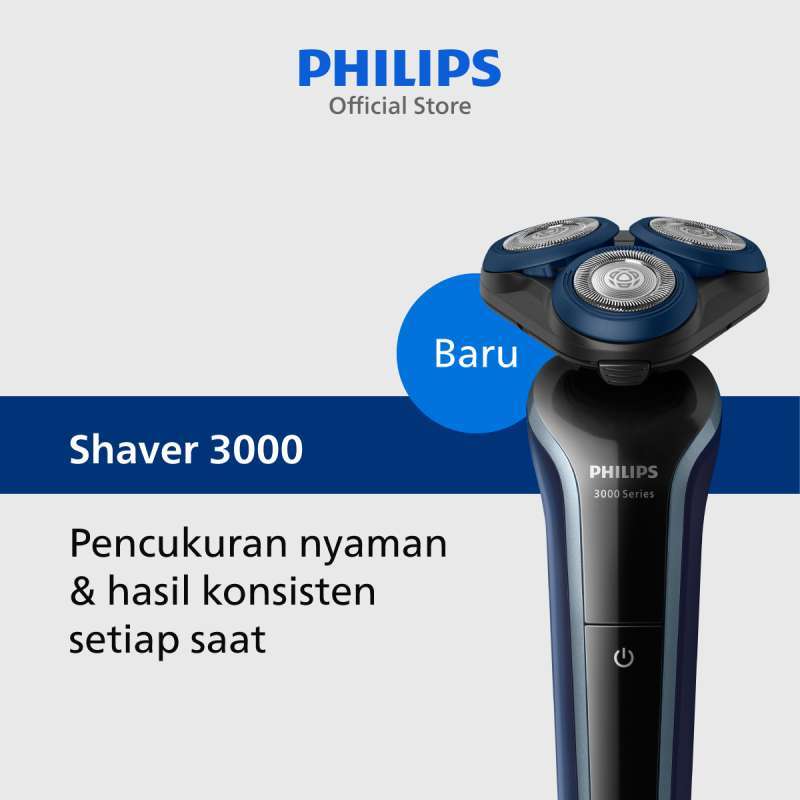 Jual Philips Shaver 3HD Series S3608/10 Pencukur Jenggot & Kumis di Seller  Philips Personal Care Official - Legok, Kab. Tangerang | Blibli