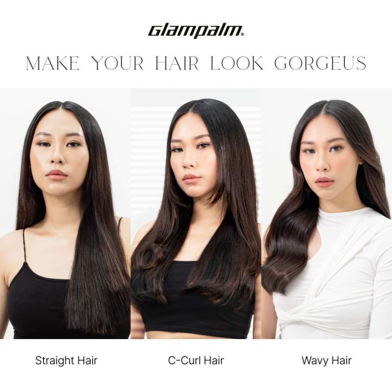 Glampalm vibrate hair straightener store