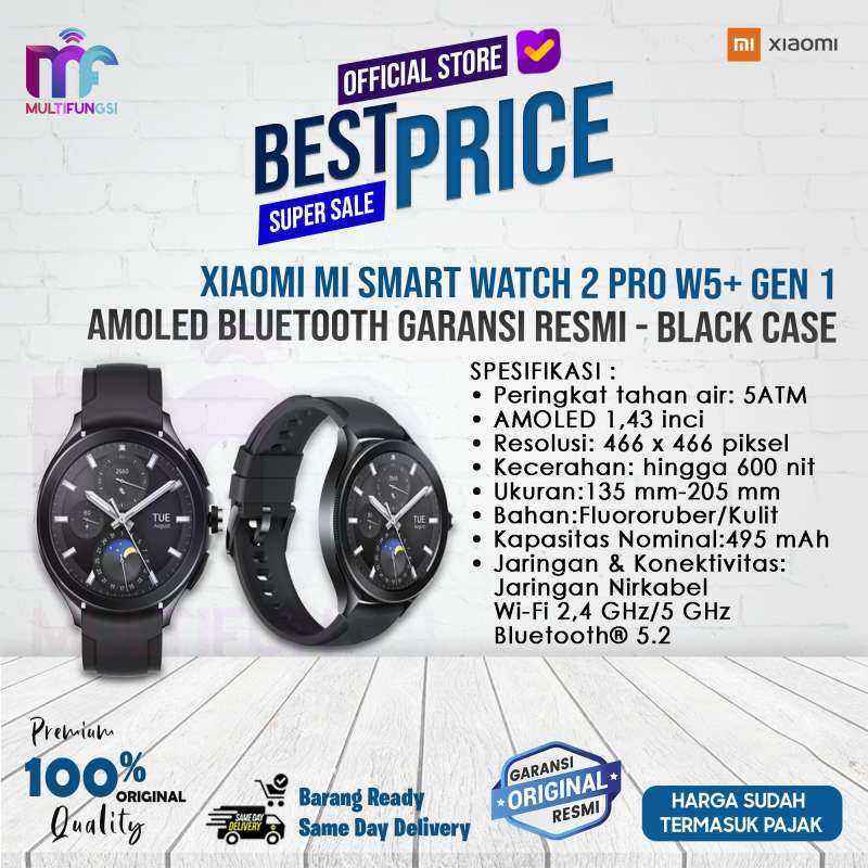 Active Pro Smart Watch Xiaomi Mi Smart Watch Pro W5+ Gen Amoled