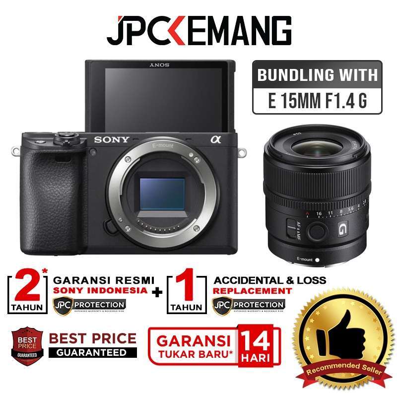 JPC KEMANG Sony A6400 Body Sony Alpha A 6400 Body Garansi Resmi