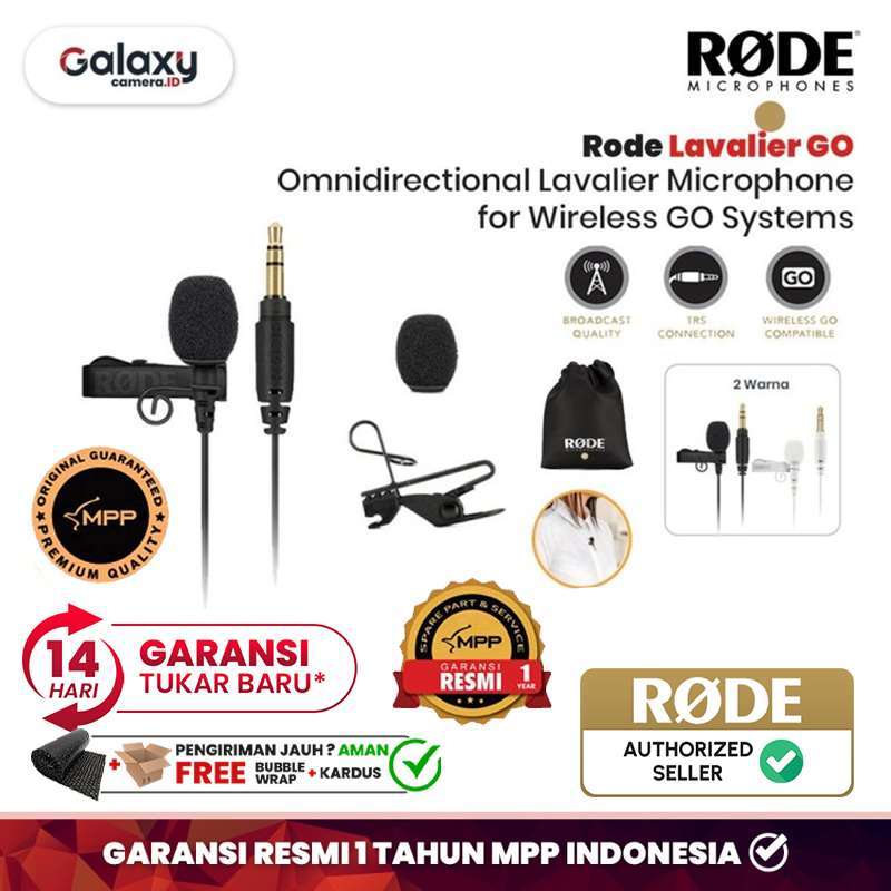 RODE WIRELESS GO Ⅱ LAVALIER GO Rode Lavalier GO Microphone