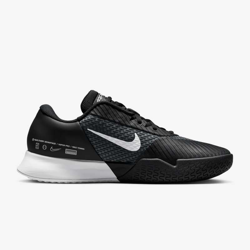 Nike Men Tennis Court Air Zoom Vapor Pro 2 Hard Court Tennis DR6191 001 Sepatu Tennis Pria