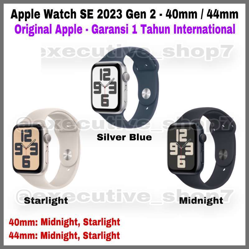 Jual Watch SE 2023 Gen 40mm 44mm Original Garansi Resmi