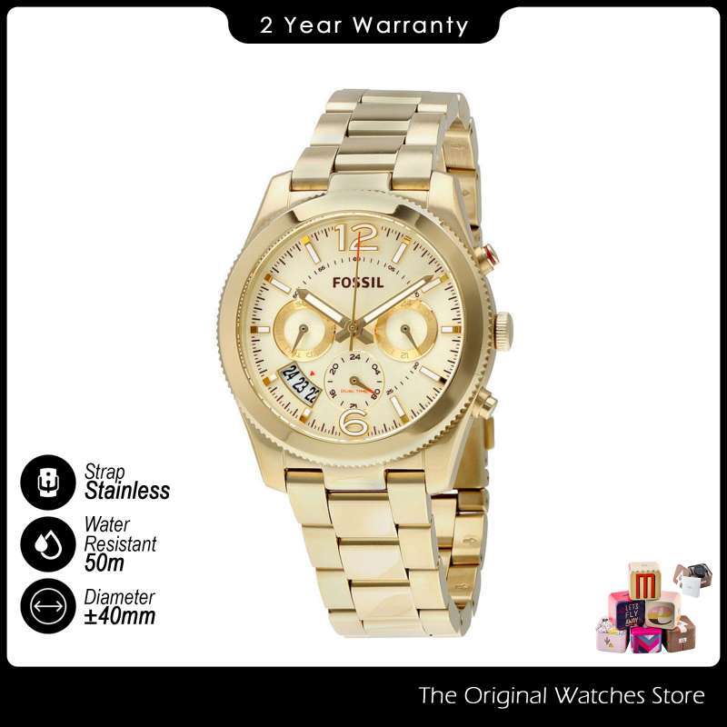 Promo FOSSIL Perfect Boyfriend Chronograph ES3884 Jam Tangan