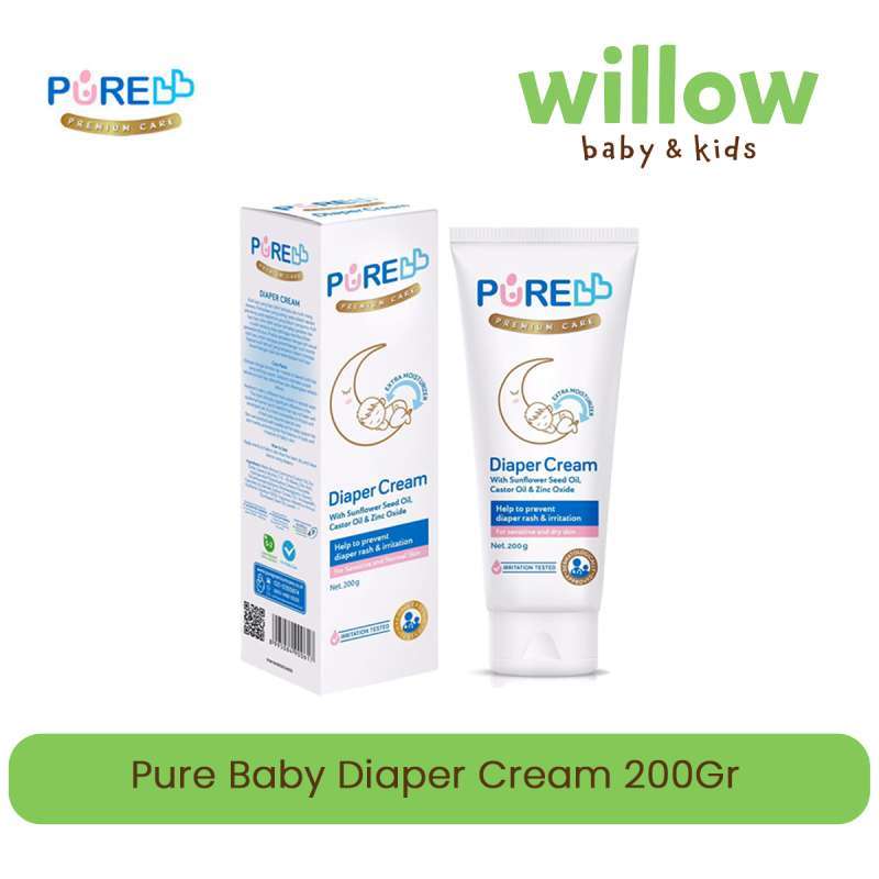Jual Pure Baby Diaper Cream [200 G] Di Seller Willow Baby Shop
