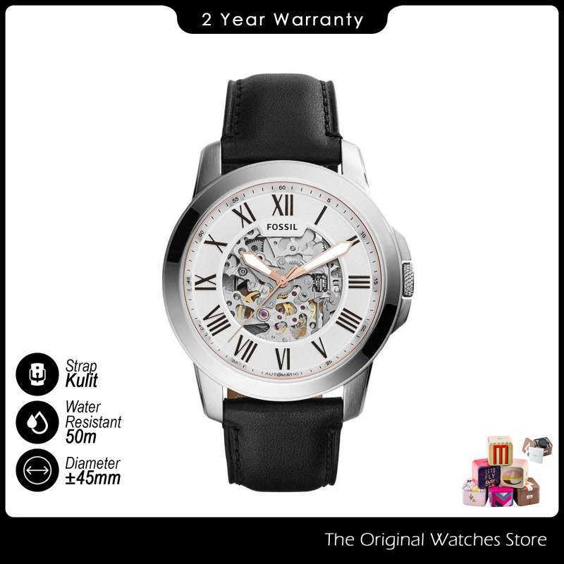 Promo Fossil ME3101 Jam Tangan Pria Black Diskon 72 di Seller