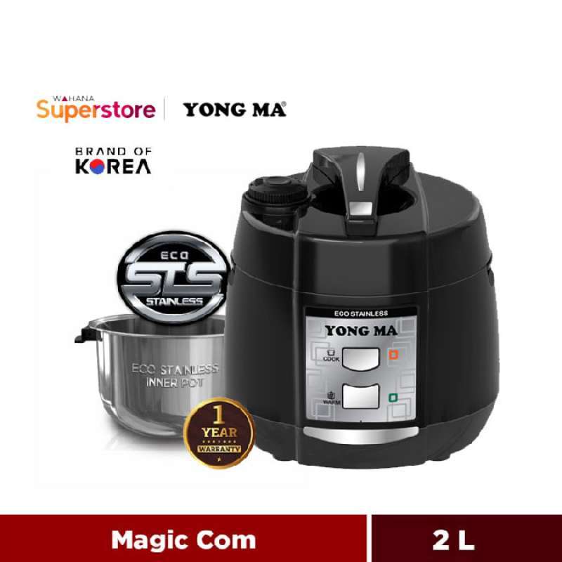 Promo Yong Ma Smc-4053 Magic Com Rice Cooker Kapasitas Liter