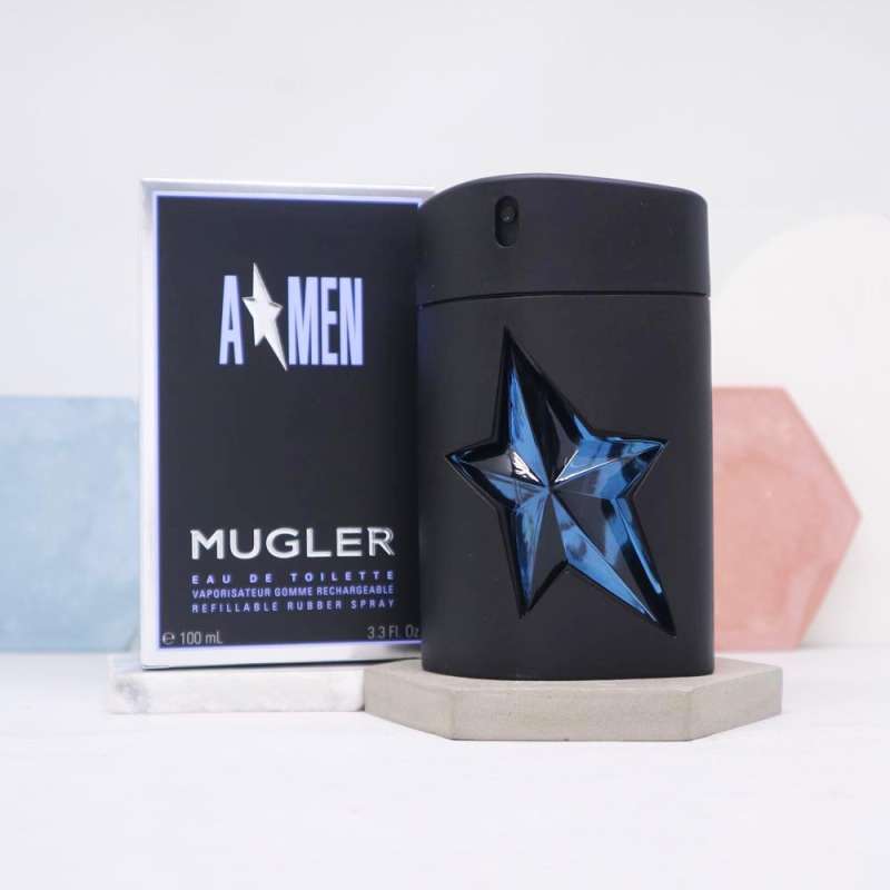 Promo Thierry Mugler A Men Rubber Bottle EDT Parfum Pria 100 mL