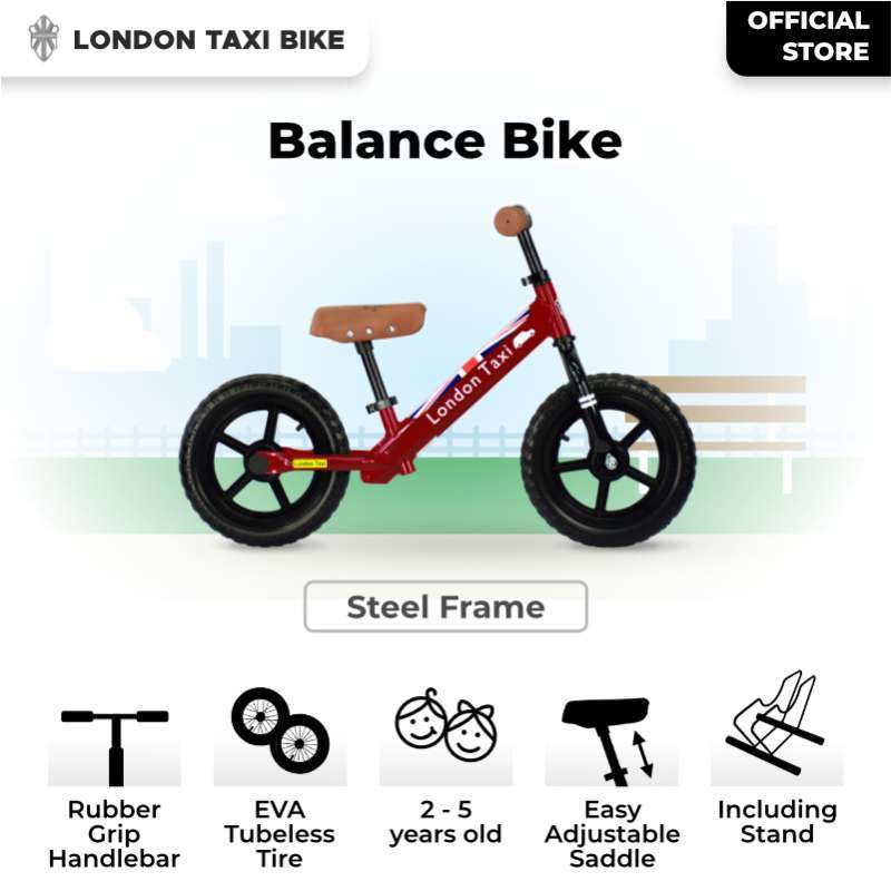 London taxi deals balance bike harga