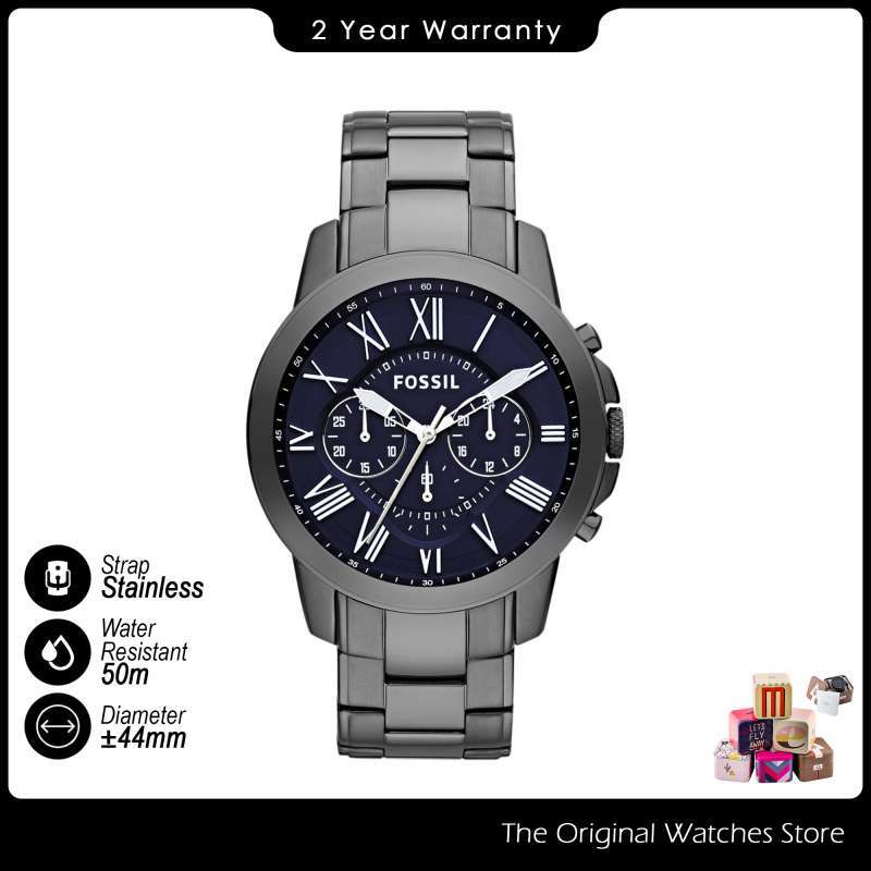 Harga fossil on sale grant chronograph