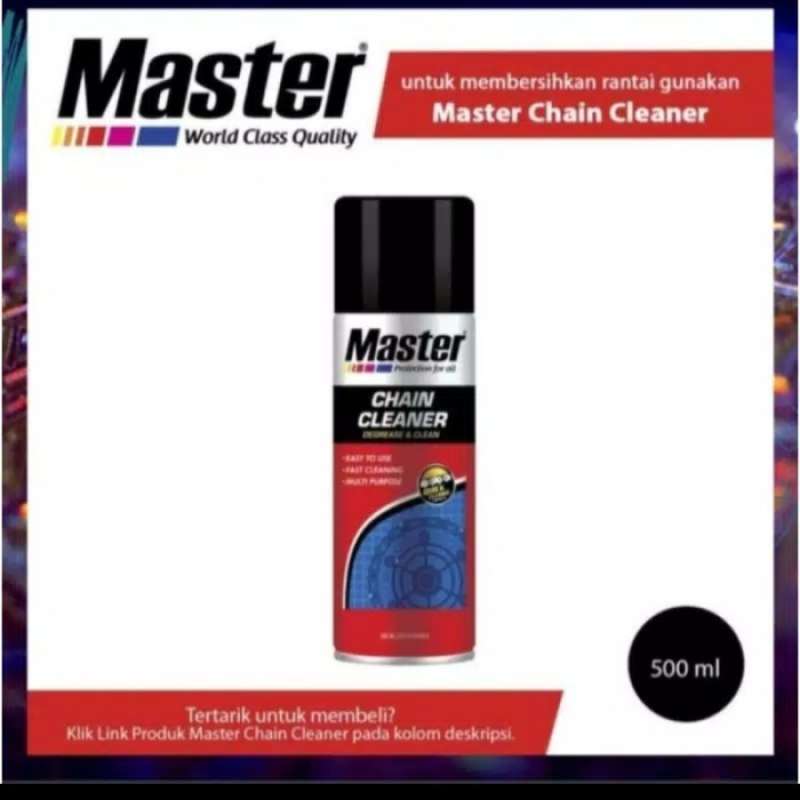 Master clearance chain cleaner