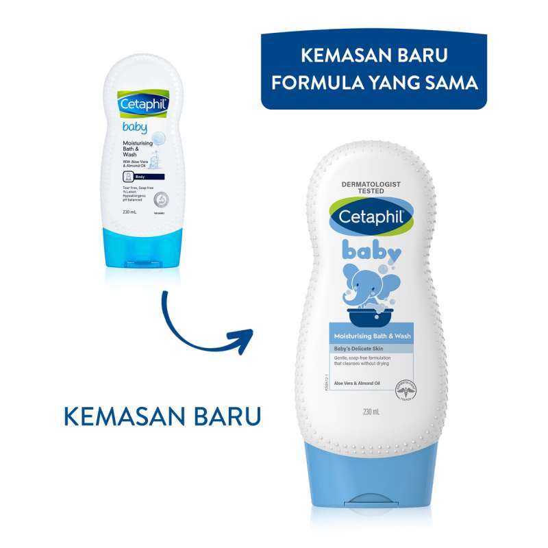 Promo Cetaphil Baby Ultra Moisturizing Bath Wash 230ml Diskon 18