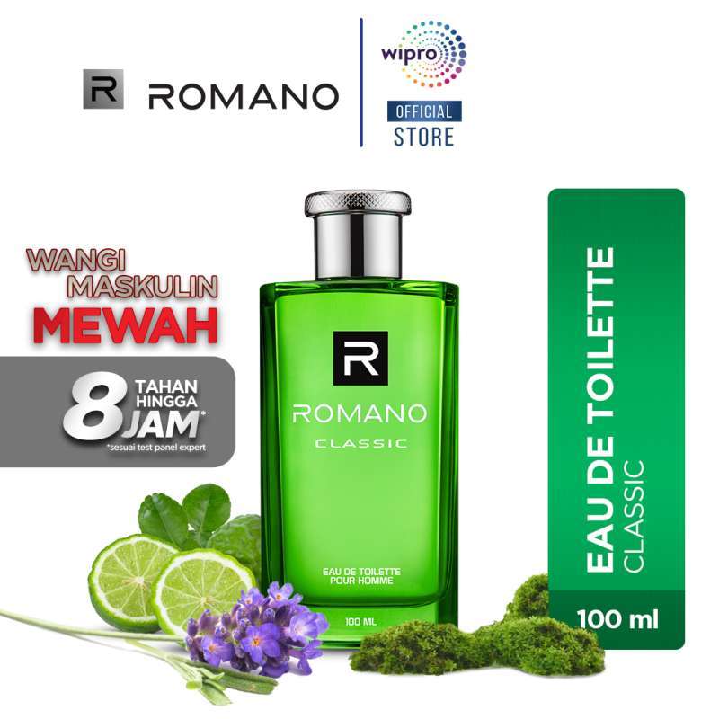 Romano Eau De Toilette Parfum Pria Classic 100Ml