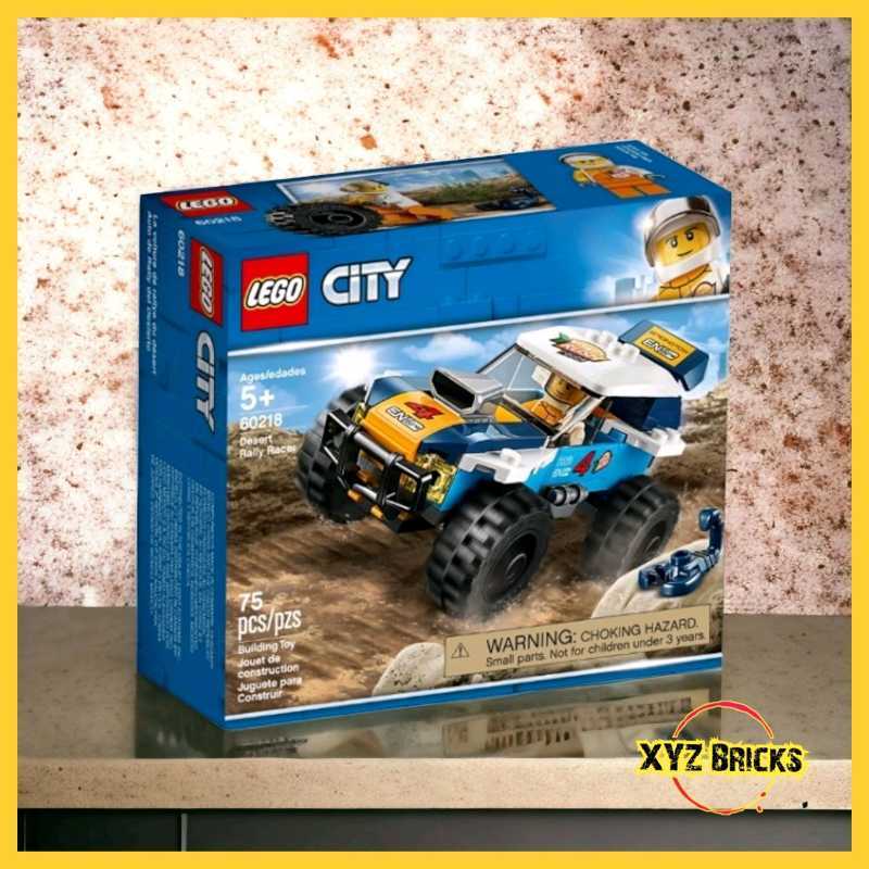 Promo Lego 60218 City Dessert Rally Racer Blocks Stacking Toys