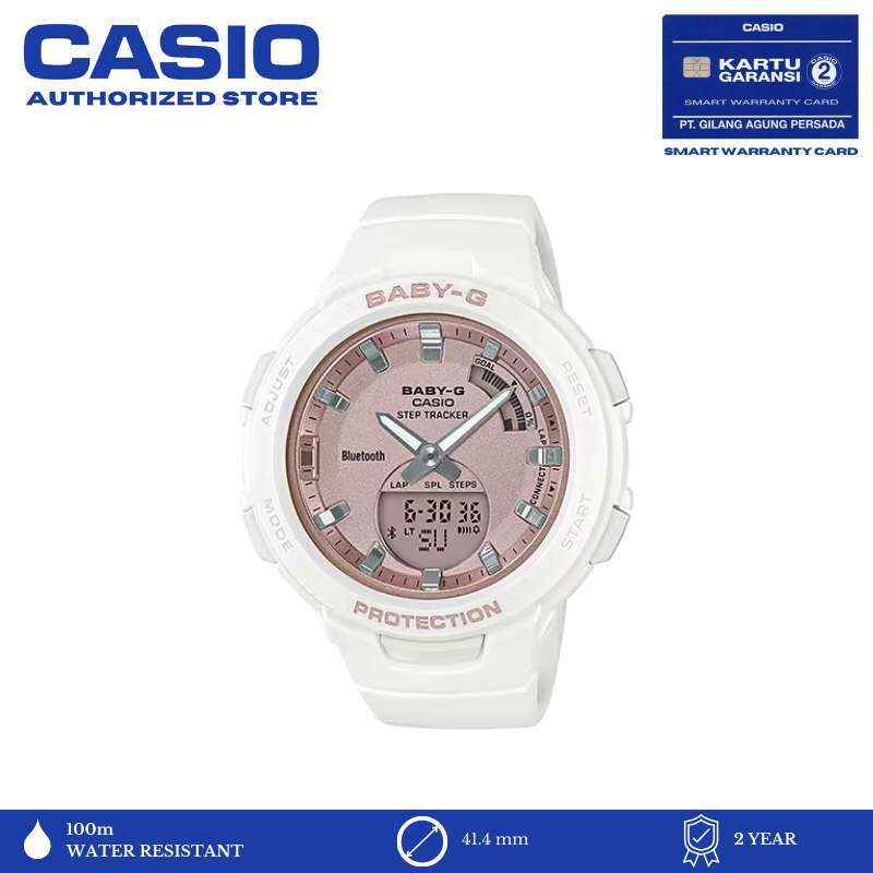 Jual CASIO Baby G BSA B100MF 7ADR G Squad Step Tracker Smart
