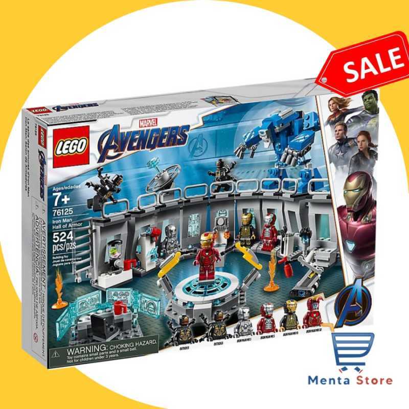Promo Lego Marvel Avengers 76125 Iron Man Hall Of Armour Blocks Stacking Toys Diskon 16 Di Seller Menta Toys Bolsena Kab. Tangerang Blibli