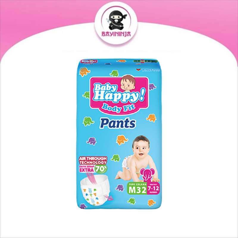 Baby happy body fit pants new arrivals