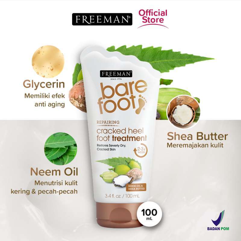 Jual Foot Cream Freeman 100 Original Harga Kualitas Terbaik Oktober 2024