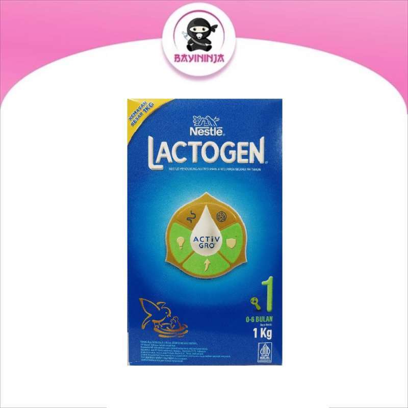 LACTOGEN 1 Susu Formula Bayi 0 to 6 Bulan 1 kg