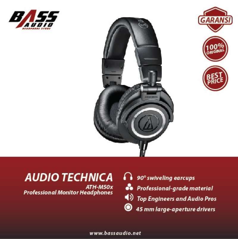 Jual ath m50x sales