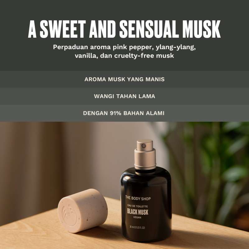 De Parfum Black Musk Body Shop Fragrantica Parfum The Body Shop - Main Image