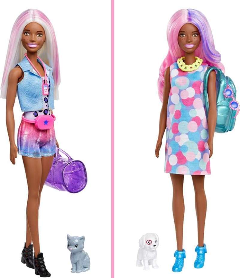 Barbie color reveal dog park 2025