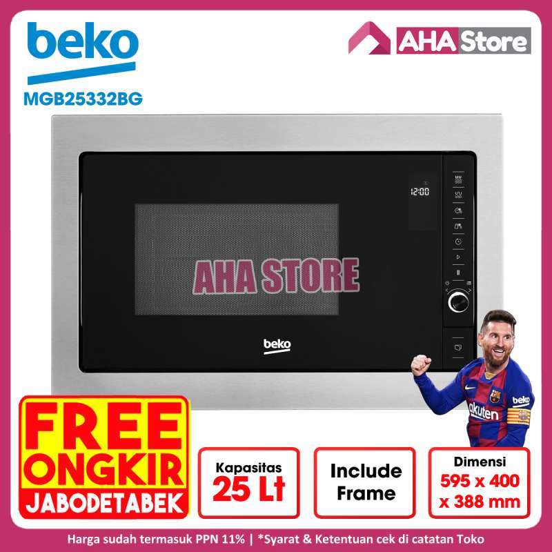 Beko built shop in microwave mgb25332bg