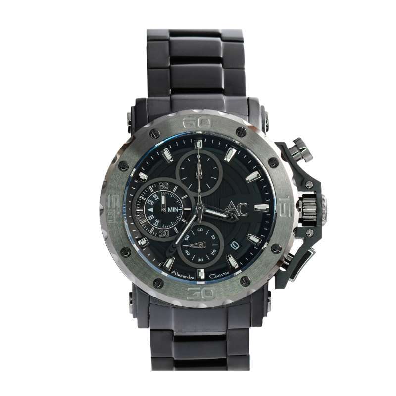 Promo Jam Tangan Pria Alexandre Christie Chronograph AC 9205