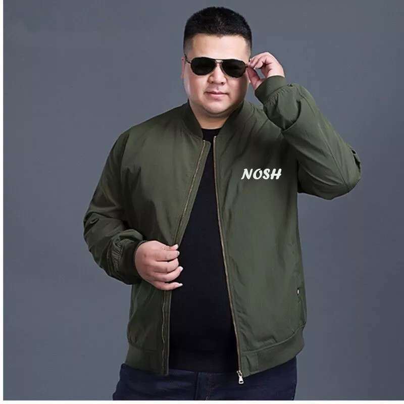 Jaket Bomber Pria Big Size Outer Bomber Jacket Jumbo 3XL SWAN