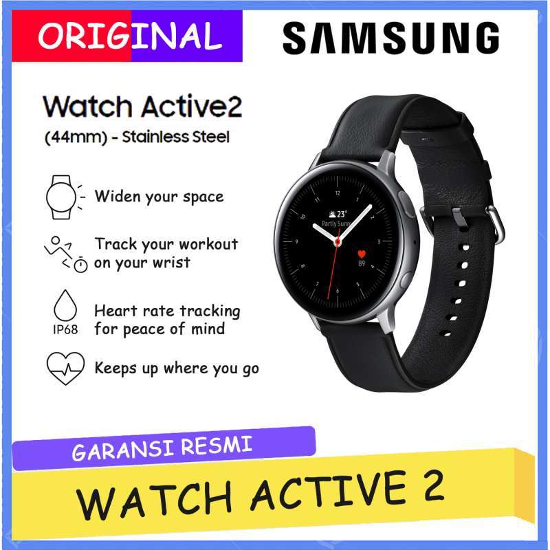 Jual Samsung Galaxy Watch Active 2 Smartwatch 44mm Stainless