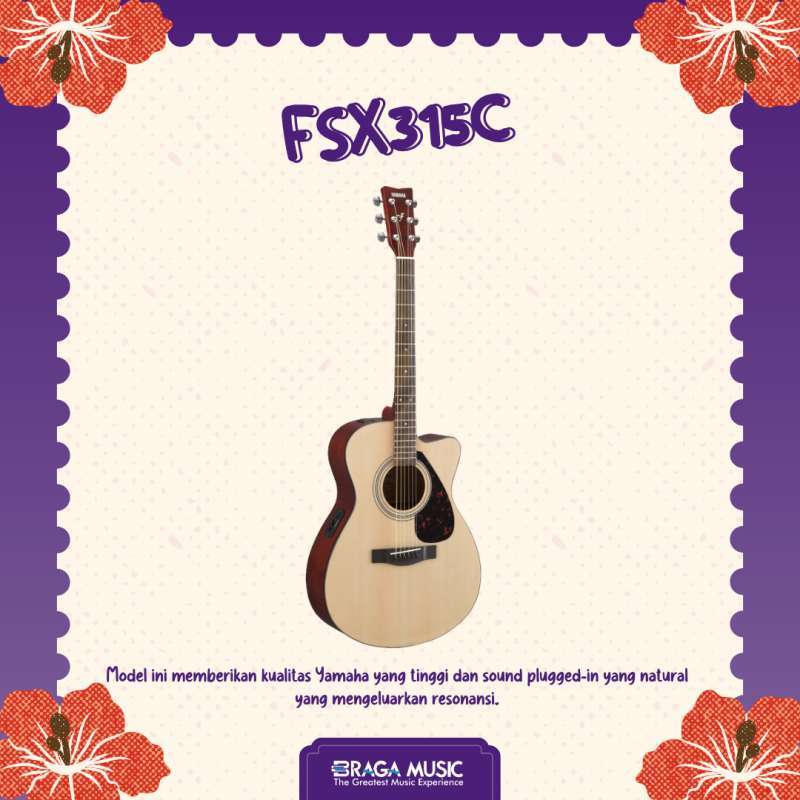 Gitar yamaha store fsx315c