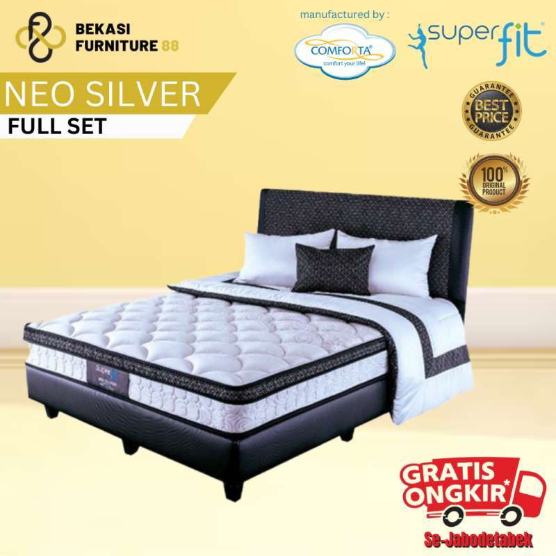 Spring bed comforta super fit clearance silver