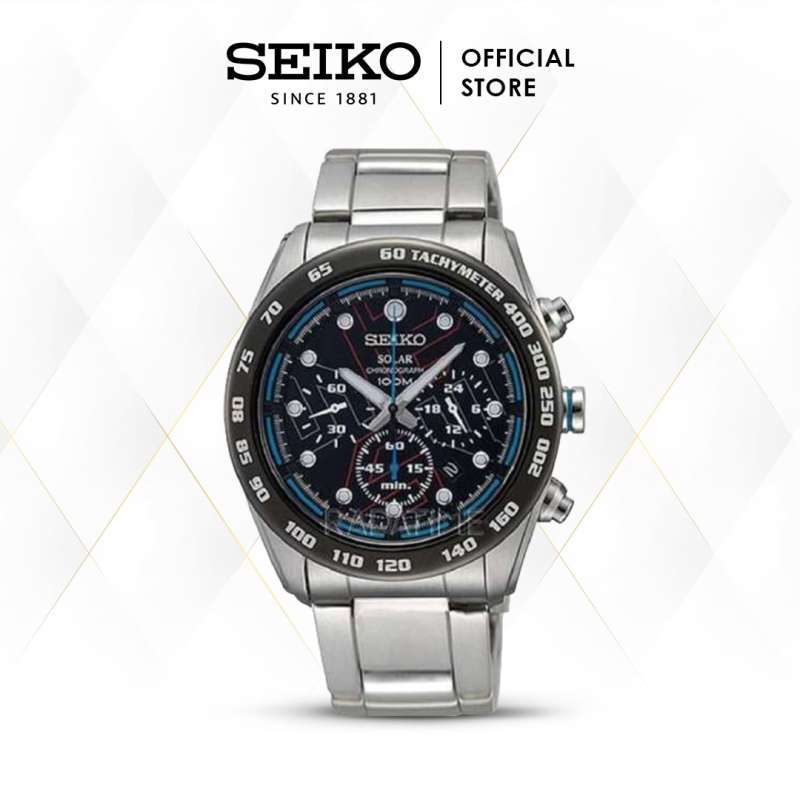 Jam seiko 2025 solar chronograph